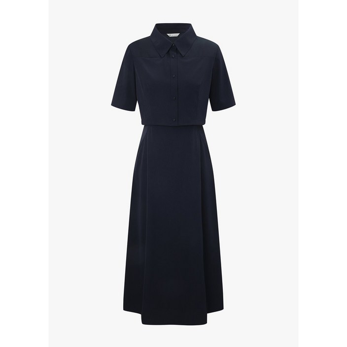 백화점판 잇미샤 인기 투피스 반팔 셔츠 원피스 ITP770 하객룩 데이트룩