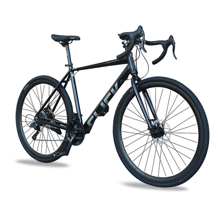 로드자전거 알루미늄 시마노21단 클릭 뉴욕DR, 1개, 180cm, 유광블랙/400MM/미조립