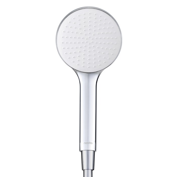 노비타 와이드 샤워 헤드  물샘방지 오링 SHBO2010S 세트, 1개, 크롬