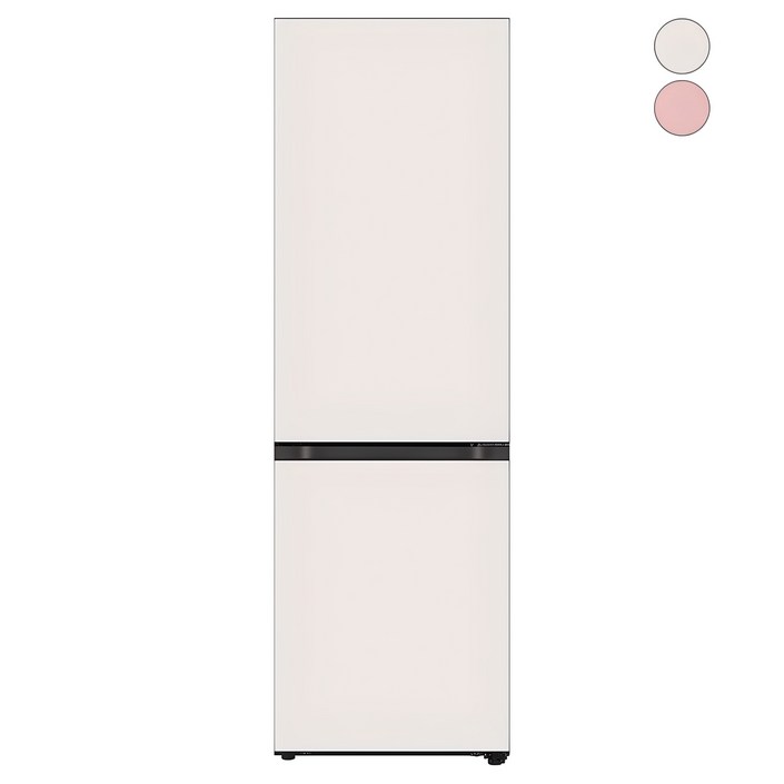 색상선택형 LG전자 오브제컬렉션 모던엣지 미스트 344L 2도어 냉장고 방문설치