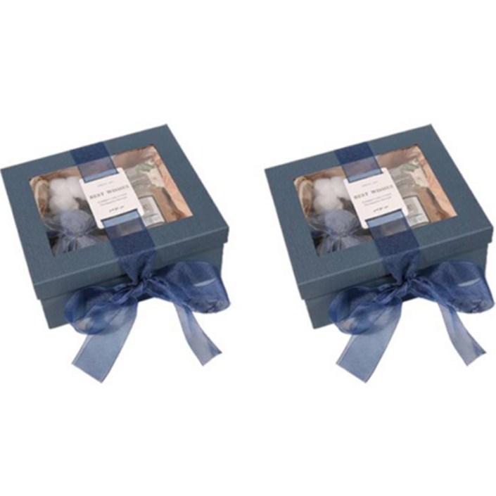 마켓감성 럭셔리 리본 데코 선물상자 + 핸드백