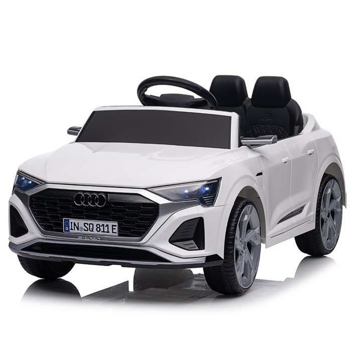 대호토이즈 유아용 아우디 SQ8 etron 전동차, 화이트