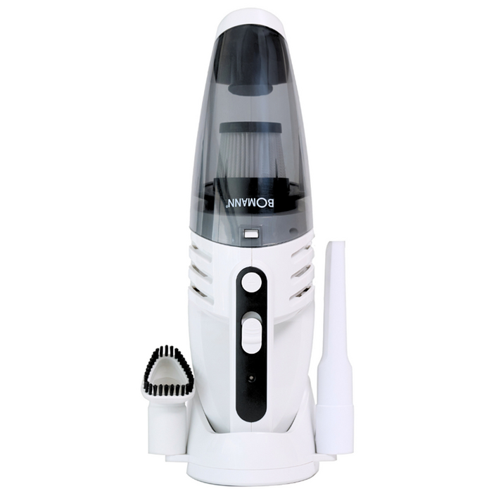 보만 차량 가정용 핸디형 무선청소기, 화이트, VC7210PL