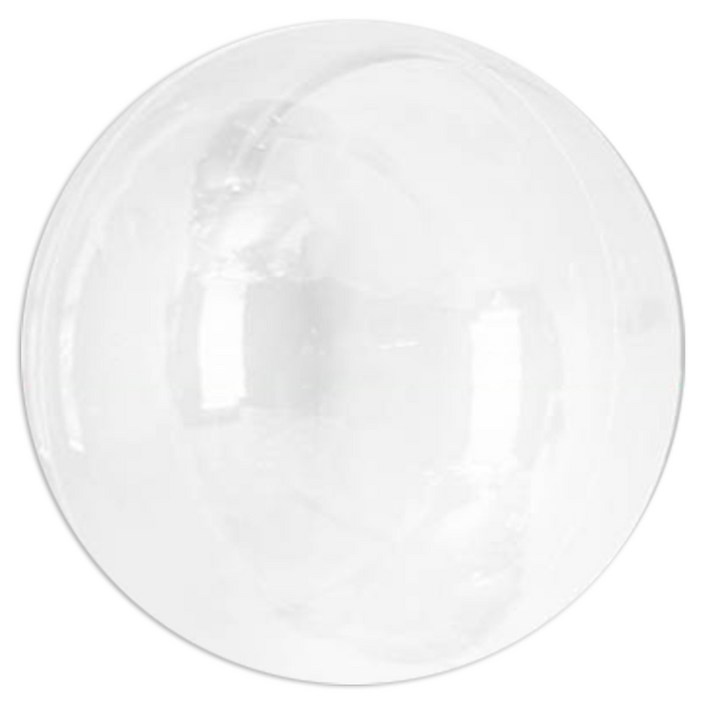 파티쇼 PVC 투명 버블 풍선 일반 45cm