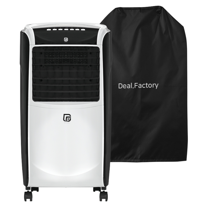 딜팩토리 PTC 파워 온풍기, DF002, 혼합색상