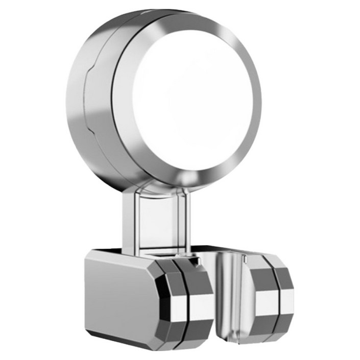 위드스타 욕실용 무타공 흡착식 회전 샤워기 거치대