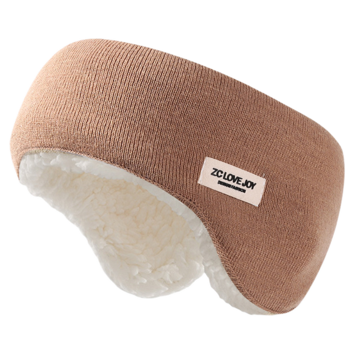 홍시유통 방한밴드 방풍 겨울 수면 런닝 자전거 캠핑 등산 귀마개, FG06카키, 1개