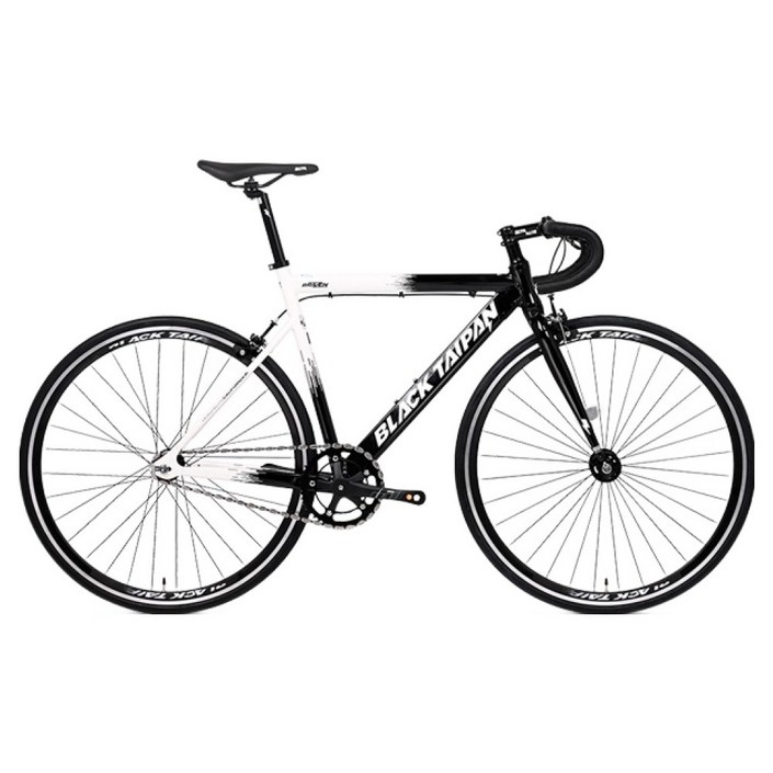 블랙타이판 700C 브레이즌 픽시 자전거 520mm 방문설치