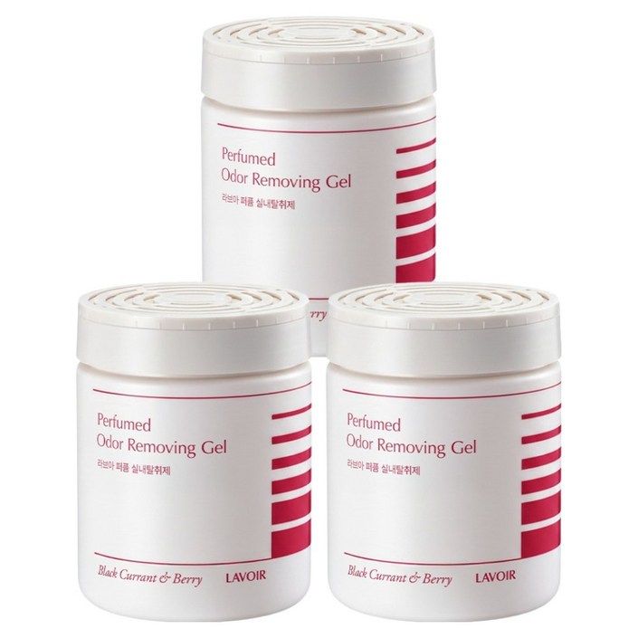 라브아 퍼퓸 실내탈취제 블랙커런트 앤 베리, 250g, 3개