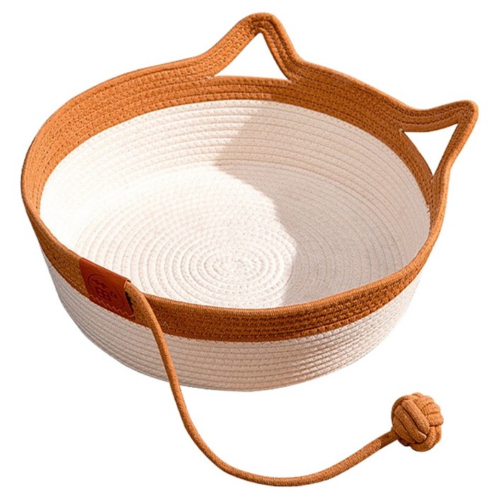 김멍냥 고양이 숨숨 바구니 하우스