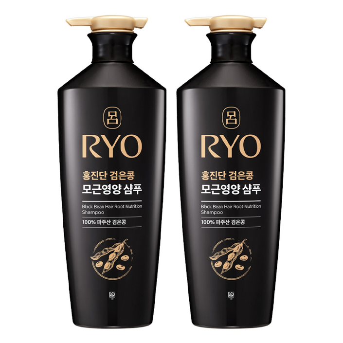 려 홍진단 검은콩 모근영양 샴푸 화이트 플로럴향
