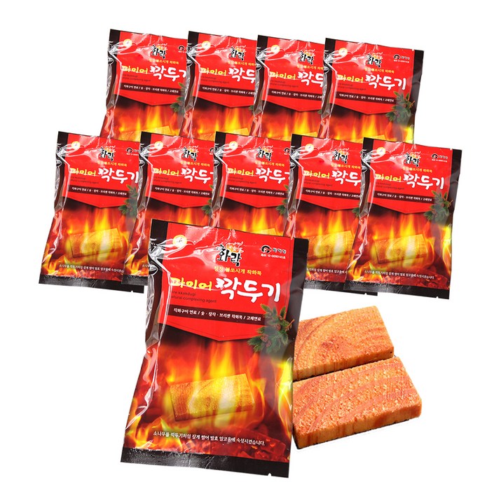 파이어 깍두기 소나무 착화제 파이어 깍두기 소나무 착화제