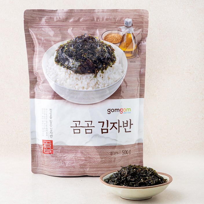 곰곰 김자반 대용량, 500g, 1개