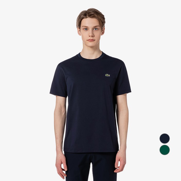 라코스테 남성용 냉감 프린트 티셔츠 TH759E55G