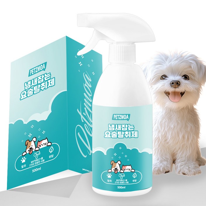 페츠모아 냄새잡는 요술 탈취제 무향, 500ml, 1개
