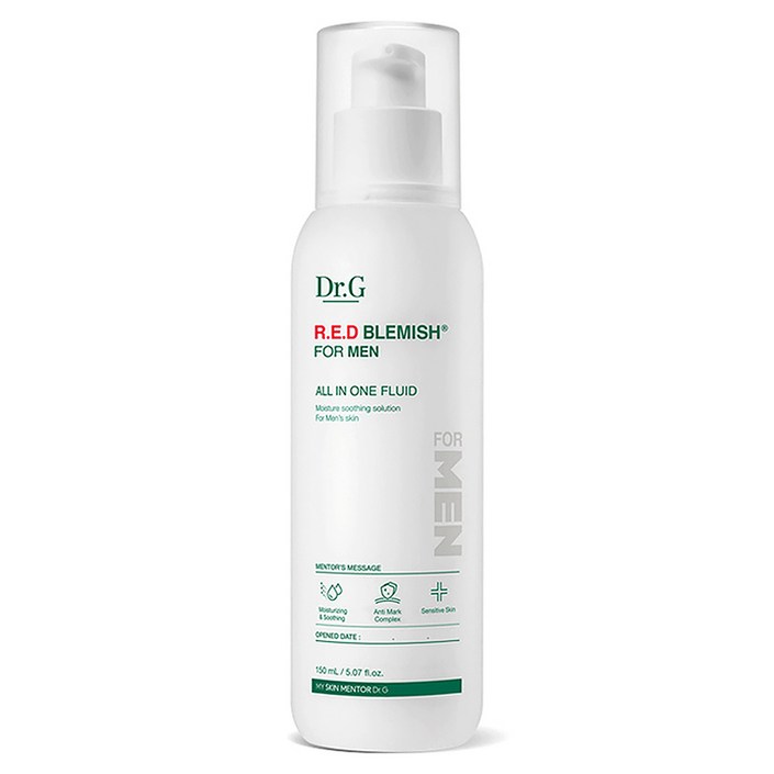닥터지 레드 블레미쉬 포 맨 올인원 플루이드, 150ml, 1개 닥터지 레드 블레미쉬 포 맨 올인원 플루이드, 150ml, 1개