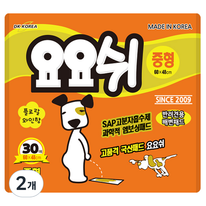 요요쉬 애견 배변패드 플로랄 와인향 요요쉬 애견 배변패드 플로랄 와인향