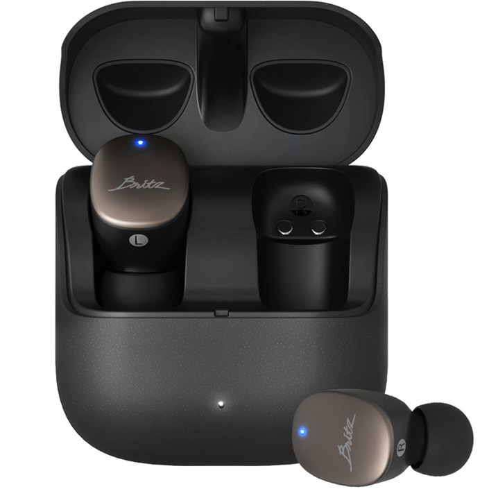 브리츠 무선 블루투스 이어폰 무선 충전 방수 고음질 커널형