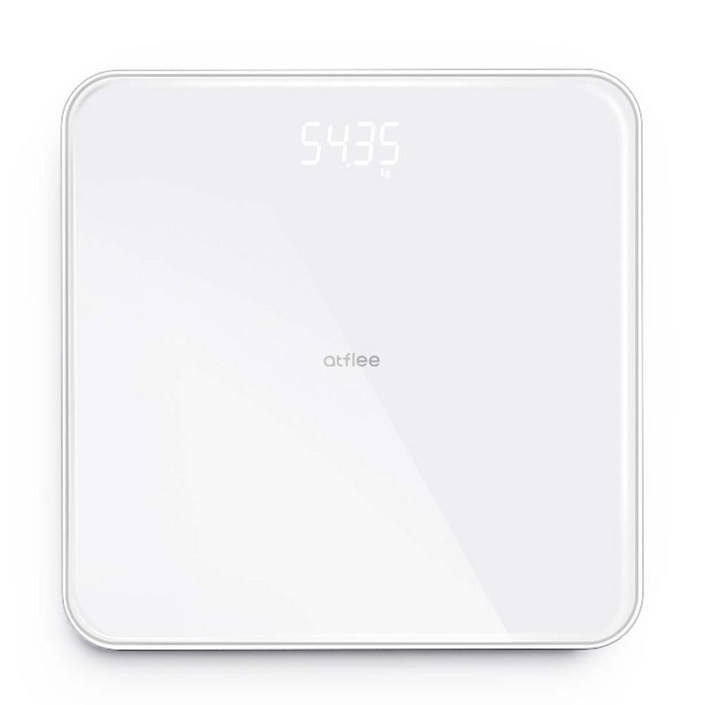 앳플리 디지털 LED 체중계, T3, 화이트, 1개