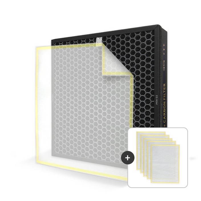 환경필터 위닉스 제로 2.0 공기청정기 펫전처리 필터세이퍼 6장 CAFG0S6