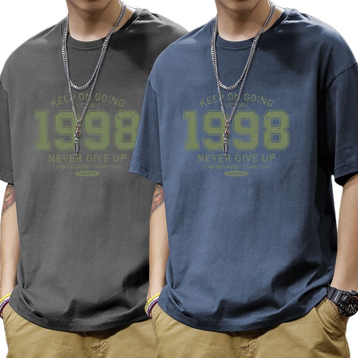 1  1 남성 반팔티 면티 반팔 티셔츠 맨투맨 티 라운드넥 면티 JYP3269 40