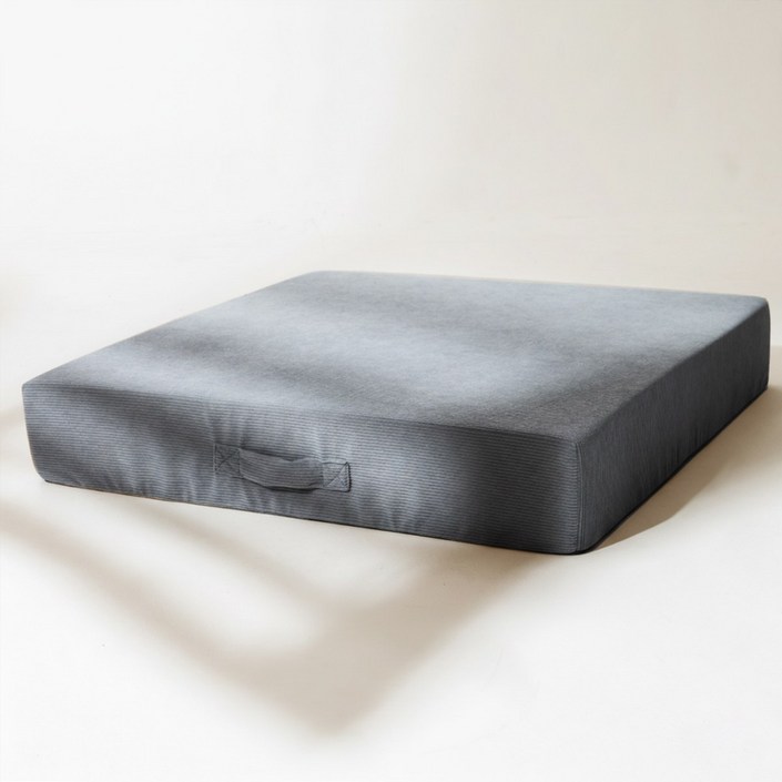 텍스스테드 프리미엄 두꺼운 메모리폼 패브릭 좌식 방석 쿠션