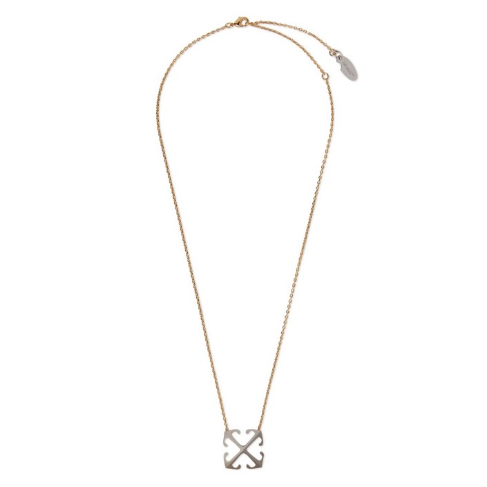 오프화이트 애로우 네크리스