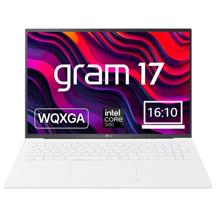 LG전자 2024 그램 17 코어Ultra5 인텔 14세대, 스노우 화이트, 256GB, 8GB, WIN11 Home, 17Z90SUGR56K