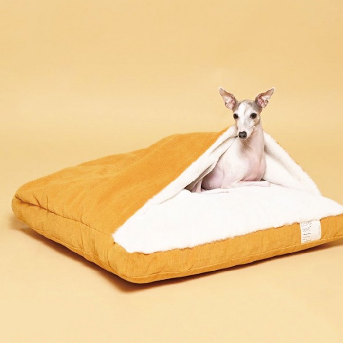 포근하고 부드러운 강아지 쿠션 방석 침대 컴피베드, 1개, 레드와인