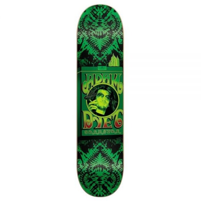Darkstar Adam Dyet Retna Burn 시리즈 스케이트보드 데크  20cm7.9인치
