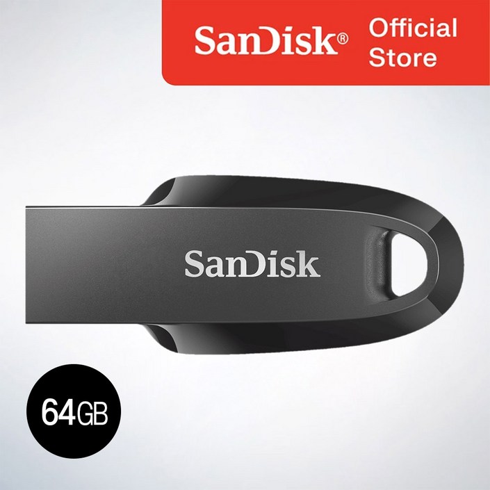 샌디스크코리아 공식인증정품  USB메모리 Ultra Curve 울트라 커브 USB 3.2 CZ550
