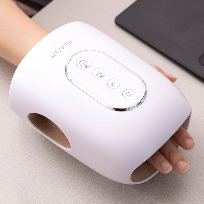 [인증 스토어] 릴렉스조이 미니에어 무선 손 마사지기 RJ-H3021