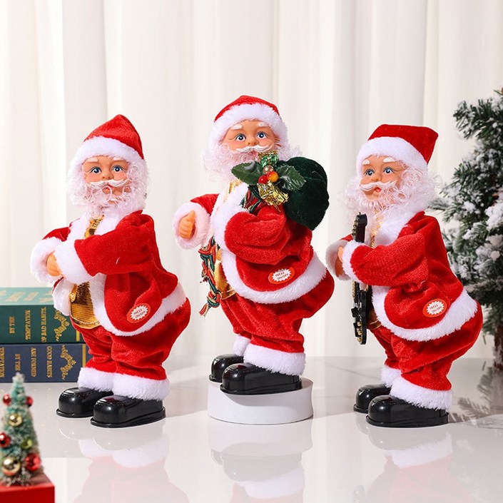 춤추는 산타 트월킹 추는 산타 크리스마스 장식소품, 선물주는산타 20230106