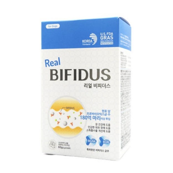 리얼비피더스 강아지 유산균 60g 2gx30포 20259786EA