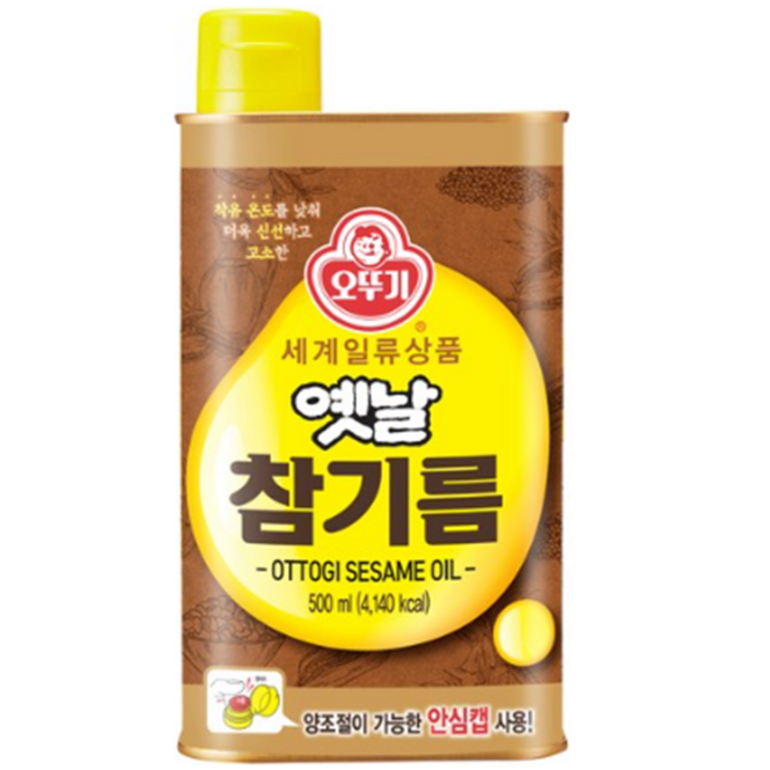 오뚜기 옛날 참기름, 500ml, 1개