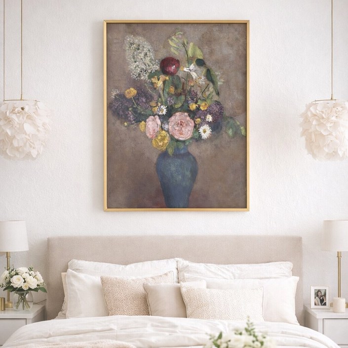 데일리데코 골드프레임 명화 풍경 40x60 액자, 1개, 골드