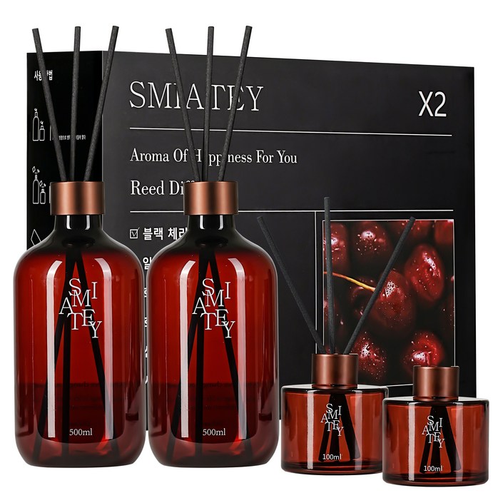 스미어티 디퓨저 대용량 실내 방향제 리필액 선물 세트 집 화장실 방향제