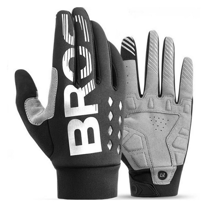 락브로스 겨울 플리스 자전거 장갑 S209BK