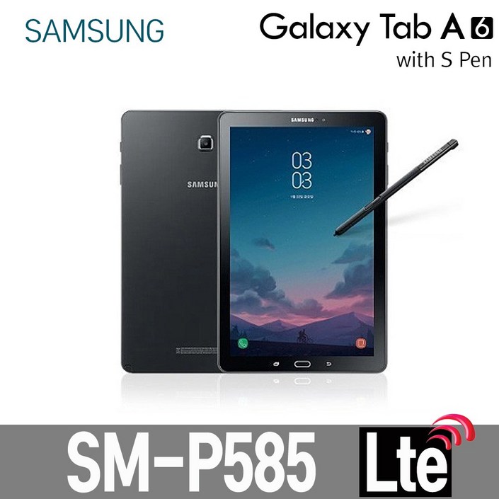 삼성 갤럭시탭A6 SMP585 WifiLTE 셀룰러 32G 안드로이드8.1 10.1인치 블랙