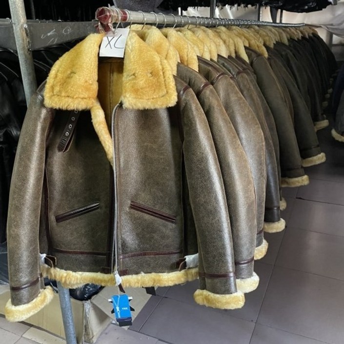 B3 무스탕 터키산 리얼 양가죽 무스탕