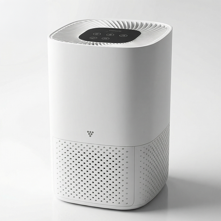 슈어홈 4세대 가정용 공기청정기 소형, 화이트, 4세대 소형 공기청정기