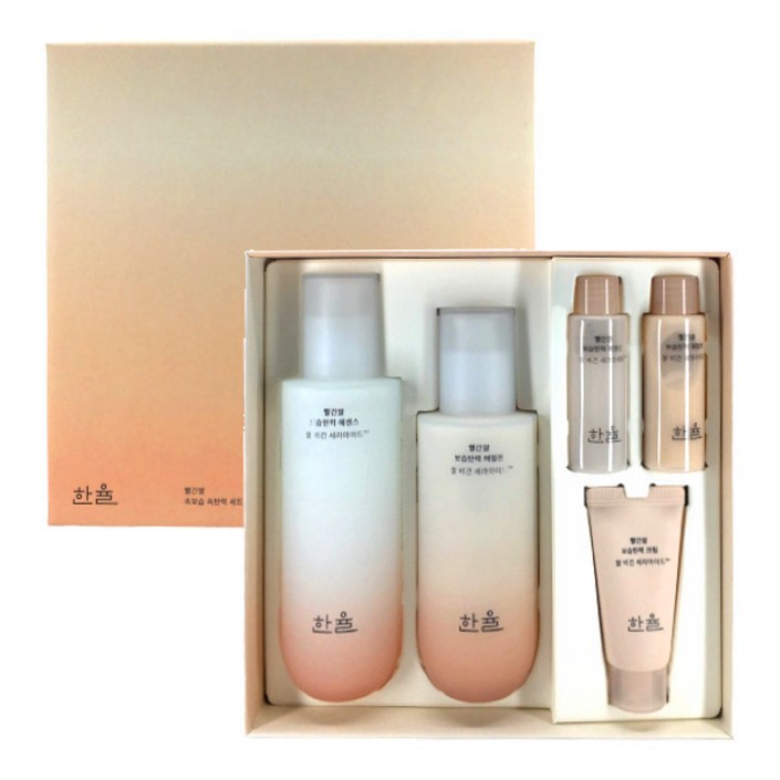 한율 빨간쌀 속보습 속탄력 2종 세트