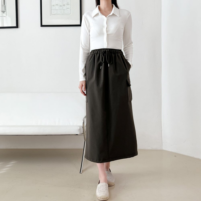 카고 밴딩 스커트