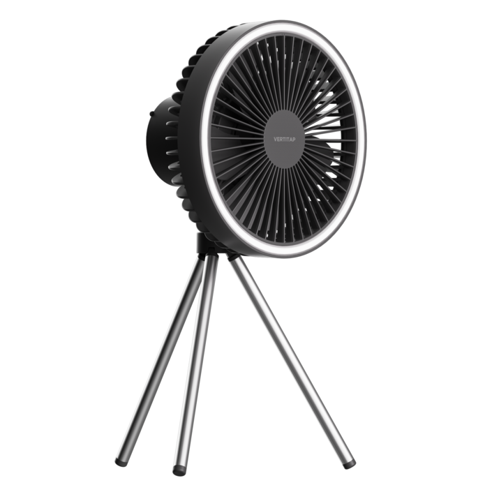 버티탭 캠핑무선선풍기 캠핑써큘레이터 탁상용 휴대용선풍기 충전식 무드등 10000mAh 미니써큘레이터