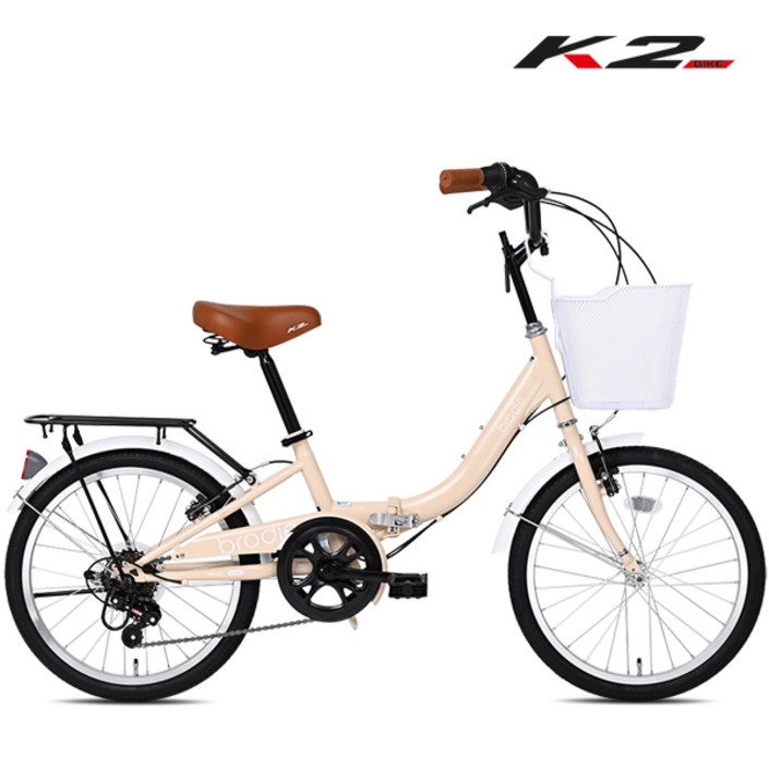 2025 케이투바이크 미니벨로 가족형 접이식자전거 브로디20인치 7단