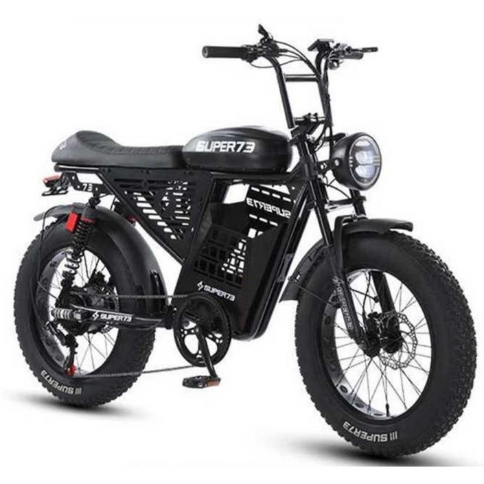 Super73 전기자전거 레트로 바이크 팻타이어 48V 13AH