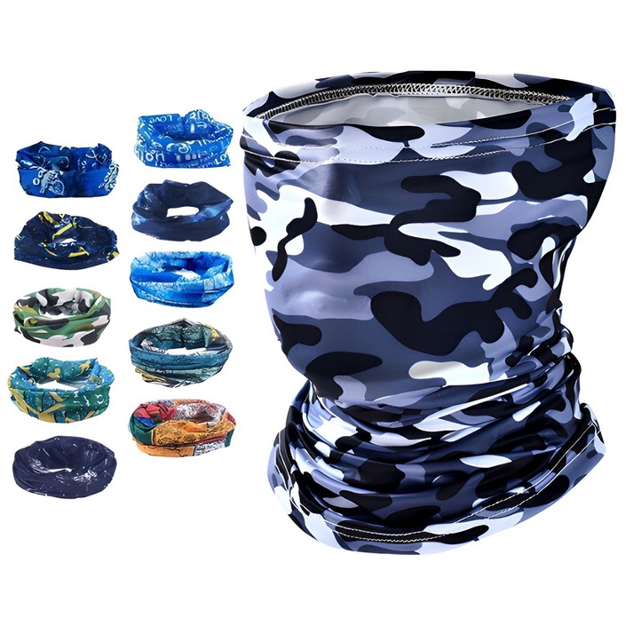 JELLA 멀티스카프 10장 자외선차단 부드러운 착용감