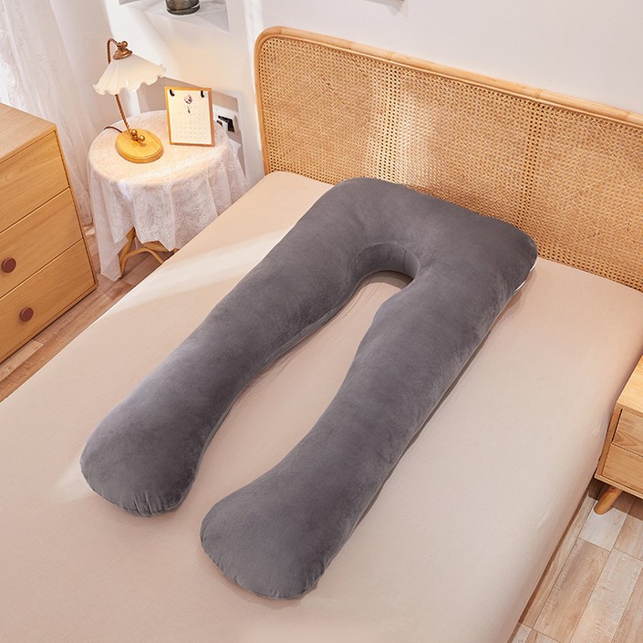 JP 데일리파파 U형바디필로우 꿀잠 베개 바디쿠션, 그레이솜1kg JP 데일리파파 U형바디필로우 꿀잠 베개 바디쿠션, 그레이솜1kg