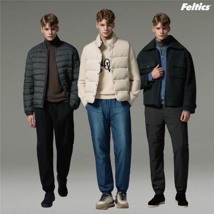 Feltics 펠틱스 25FW 남성 패딩 조거팬츠 3종 F515M