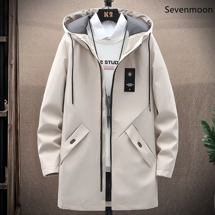 Sevenmoon 롱코트 트렌치 코트 Sevenmoon 롱코트 트렌치 코트